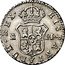 Spain 1/2 Real (Ferdinand VII Madrid Mint. Draped Bust) KM# 473.2a HISPANIARIUM REX M I J coin reverse