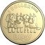 Australia 1 Dollar (Bluey Dollarbucks. Bluey and Friends) 1 DOLLAR BUCK BLUEY coin reverse