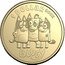 Australia 1 Dollar (Bluey Dollarbucks. Uncle Stripe, Aunt Trixie & Nana) 1 DOLLAR BUCK BLUEY coin reverse