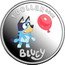 Australia 1 Dollar (Bluey with Balloon. Coloured) 1 DOLLAR BUCK BLUEY coin reverse