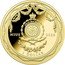 Niue 1 Dollar Faberge Art. Red Table Clock 2024 mw Proof NIUE PUBLIC SEAL OF NIUE ATUA NIUE TUKULAGI 1 DOLLAR 2024 coin obverse