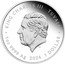 Tuvalu 1 Dollar (James Bond. Aston Martin DB5) JC KING CHARLES III TUVALU 1OZ 9999 AG 2024 1 DOLLAR coin obverse