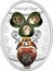 Niue 1 Dollar Mauve Egg 2024 mw Proof FABERGÉ EGGS coin reverse