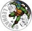Tuvalu 1 Dollar Teenage Mutant Ninja Turtles. Leonardo 2024 P Proof LB P LEONARDO © 2024 VIACOM OVERSEAS HOLDINGS C.V. coin reverse