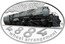 Niue 1 Dollar Train Big Boy 2024 CM Proof BIG BOY HP 4 8 8 4 100 WHEEL ARRANGMENT coin reverse