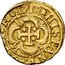 Spain 1 Escudo (Philip V. Seville Mint. Cross 1st Type) KM# 253 HISPANIARVM R 1718 coin reverse