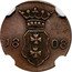 Poland 1 Schilling (Danzig. Lefebvre French Occupation. Trial Strike) 18 08 coin obverse