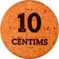 Spain 10 Centimos (Sabadell) 10 CÈNTIMS coin reverse