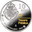 Spain 10 Euro 200th Anniversary of the Public Treasury 2024 M Proof 10 EURO TESORO PÚBLICO M 1824 - BICENTENARIO - 2024 coin reverse