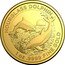 Australia 100 Dollars (Dolphin Hourglass) HOURGLASS DOLPHIN 1 OZ .9999 FINE GOLD coin reverse