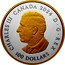 Canada 100 Dollars (The Cycle of Life) CHARLES III CANADA 2024 D G REX 100 DOLLARS SR coin obverse