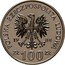 Poland 100 Zlotych 70th Anniversary of the Greater Poland Uprising. Trial Strike 1988 MW POLSKA RZECZPOSPOLITA LUDOWA 19 88 MW ZŁ 100 ZŁ coin obverse