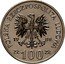 Poland 100 Zlotych Queen Jadwiga. Trial Strike 1988 MW POLSKA RZECZPOSPOLITA LUDOWA 19 88 MW ZŁ 100 ZŁ coin obverse
