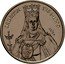 Poland 100 Zlotych Queen Jadwiga. Trial Strike 1988 MW JADWIGA 1384-1399 PRÓBA coin reverse