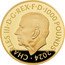 UK 1000 Pounds (The Waterloo Medal Allied Leaders) CHARLES III D G REX F D 1000 POUNDS 2024 MJ coin obverse