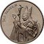 Poland 10000 Zlotych Visit of Pope John Paul II. Trial Strike 1987 MW JAN PAWEŁ II PRÓBA SWF coin reverse