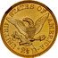USA 2-1/2 Dollars Quarter Eagle Pattern 1857  UNITED STATES OF AMERICA 2½ D coin reverse