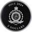 Niue 2 Dollars Bitcoin. New World Order 2024 NIUE 2024 PUBLIC SEAL OF NIUE ATUA NIUE TUKULAGI 2 DOLLARS coin obverse