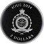 Niue 2 Dollars Bitcoin. Steampunk 2024 Proof NIUE 2024 PUBLIC SEAL OF NIUE ATUA NIUE TUKULAGI 2 DOLLARS coin obverse