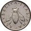 Italy 2 Lire (Bee. Pattern) KM# Pr81 REPVBBLICA ITALIANA ROMAGNOLI coin obverse