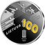 Lithuania 20 Euro (Paris Olympics. Lithuanian Olympic Movement) LIETUVA 100 LIETUVOS OLIMPINIAM JUDÉJIMUI LIETUVA coin obverse