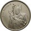 Poland 2000 Zlotych Visit of Pope John Paul II. Trial Strike 1987 MW JAN PAWEŁ II PRÓBA SWF coin reverse