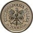 Poland 20000 Zlotych Pope John Paul II. Trial Strike 1991 MW Proof RZECZPOSPOLITA POLSKA 1991 MW ZŁ 20000 ZŁ coin obverse