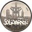 Poland 200000 Zlotych 10th Anniversary of the Forming the Solidarity Trade Union. Trial Strike 1990 MW PRÓBA SOLIDARNOŚĆ 1980 1990 coin reverse