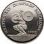 Poland 200000 Zlotych (XXV Olympics Games in Barcelona. Trial Strike) IGRZYSKA XXV OLIMPIADY BARCELONA PRÓBA 1992 E coin reverse