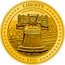 Niue 25 Dollars (Liberty Bell) LIBERTY 1/4 OZ 9999 FINE GOLD 1752 coin reverse