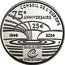 Luxembourg 25 Euro Henri I Council of Europe 2024  Proof CONSEIL DE L'EUROPE 1949 2024 75 e ANNIVERSAIRE 25 € COUNCIL OF EUROPE CONSEIL DE L'EUROPE coin reverse