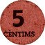 Spain 5 Centimos (Sabadell) 5 CÈNTIMS coin reverse