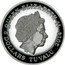 Tuvalu 5 Dollars (American Bald Eagle) QUEEN ELIZABETH II IRB 5 DOLLARS TUVALU 2014 coin obverse