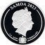 Samoa 5 Dollars (Green Lantern. Colored) SAMOA 2023 IRB 1 OZ AG999 5 DOLLARS coin obverse