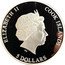 Cook Islands 5 Dollars (Saturn) ELIZABETH II COOK ISLANDS IRB 5 DOLLARS coin obverse