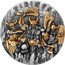 Niue 5 Dollars (Vikings) VIKINGS coin reverse