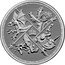 UK 5 Pounds (Four Nations United Kingdom) 2OZ FINE SILVER 999.9 2024 coin reverse