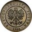 Poland 5 Zlotych Circulation Coin. Trial Strike 1994 MW RZECZPOSPOLITA POLSKA 1994 MW coin obverse