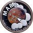 Cook Islands 50 Cents (Mars) MARS 2014 NAMED AFTER THE ROMAN GOD OF WAR coin reverse