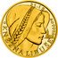 Niue 50 Dollars (Libuse) 31.1 G AU999.9 ꓷ KNĚŽNA LIBUŠ coin reverse