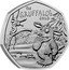 UK 50 Pence Gruffalo's Child 2024  BU THE GRUFFALO'S ® CHILD coin reverse