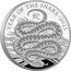 UK 500 Pounds (Lunar Year of the Snake 蛇) YEAR OF THE SNAKE 2025 蛇 CTC coin reverse