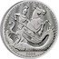 UK 500 Pounds St George & The Dragon 2024  Bullion 2024 KILO FINE SILVER 999 2024 coin reverse