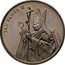 Poland 5000 Zlotych Visit of Pope John Paul II. Trial Strike 1987 MW JAN PAWEŁ II PRÓBA SWF coin reverse