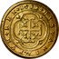 Spain 8 Escudos (Charles II. Segovia Mint. 1st Type) HISPANIARVM REX 1687 coin reverse