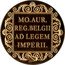 Netherlands Double Ducat (Concordia) MO. AUR. REG. BELGII AD LEGEM IMPERII. coin reverse