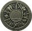 Niue Five Dollars (Alexander the Great) LEGENDARY WARRIORS PUBLIC SEAL OF NIUE ATUA NIUE TUKULAGI FINE SILVER 2023 FIVE DOLLARS 2.OZ 999 coin obverse