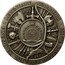 Niue Five Dollars (Genghis Khan) LEGENDARY WARRIORS PUBLIC SEAL OF NIUE ATUA NIUE TUKULAGI FINE SILVER 2023 FIVE DOLLARS 2.OZ 999 coin obverse