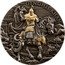 Niue Five Dollars (Genghis Khan) GENGHIS KHAN coin reverse