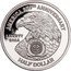 Niue Half Dollar (Olive Branch Petition) AMERICA 250TH ANNIVERSARY LIBERTY 2024 PUBLIC SEAL OF NIUE ATUA NIUE TUKULAGI HALF DOLLAR coin obverse